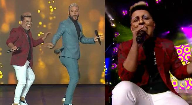 Imitador de Bryan Arámbulo se lució al cantar “Mix Brindemos”