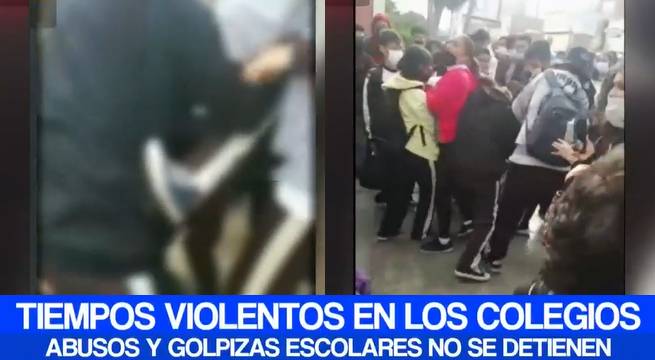 Violencia en los colegios: abusos y golpizas escolares no se detienen