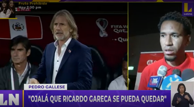 Pedro Gallese sobre Ricardo Gareca: “Esperemos que se quede, pero la decisión que tome será respetada”