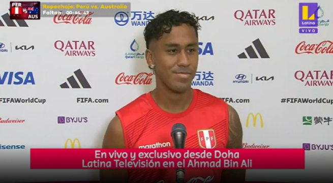 Renato Tapia: “Muy feliz por toda la gente que vino y ojalá sea un lindo espectáculo”