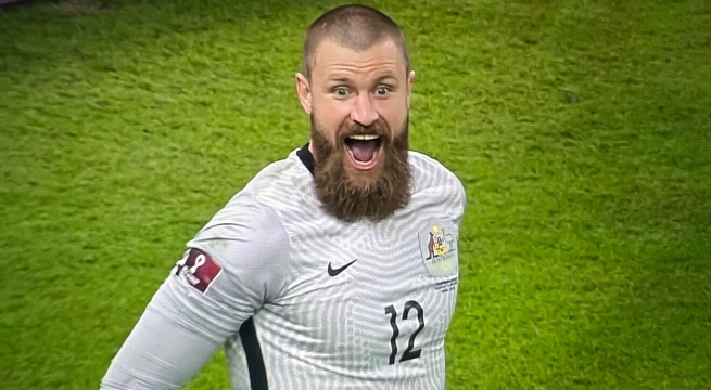 Redmayne, portero de la Selección de Australia, habló sobre lo vivido en la tanda de penales del repechaje