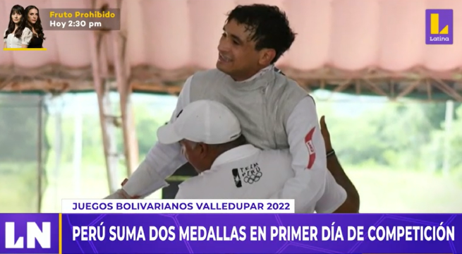 Perú sumó dos medallas en primer día de competencia en Juegos Bolivarianos Valledupar 2022
