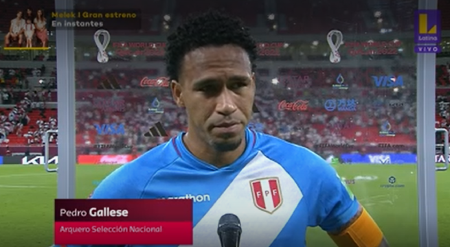 Pedro Gallese: “Vamos a tener nuestra revancha”