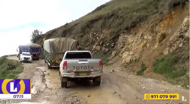 La Libertad: esperan ejecución de obras en carretera que une Pataz y Sánchez Carrión