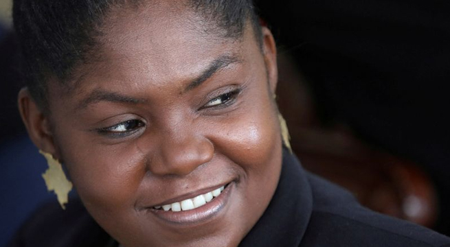 Nueva vicepresidenta de Colombia, Francia Márquez, promete un 