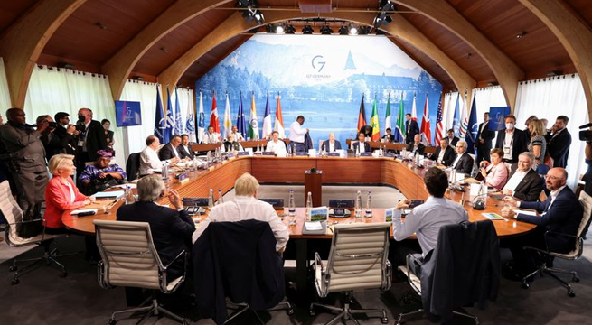 G7 promete apoyar a Ucrania 