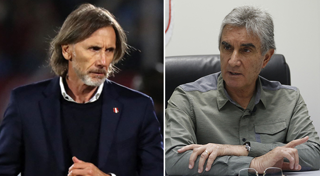 Ricardo Gareca se reunió con Juan Carlos Oblitas para discutir su renovación