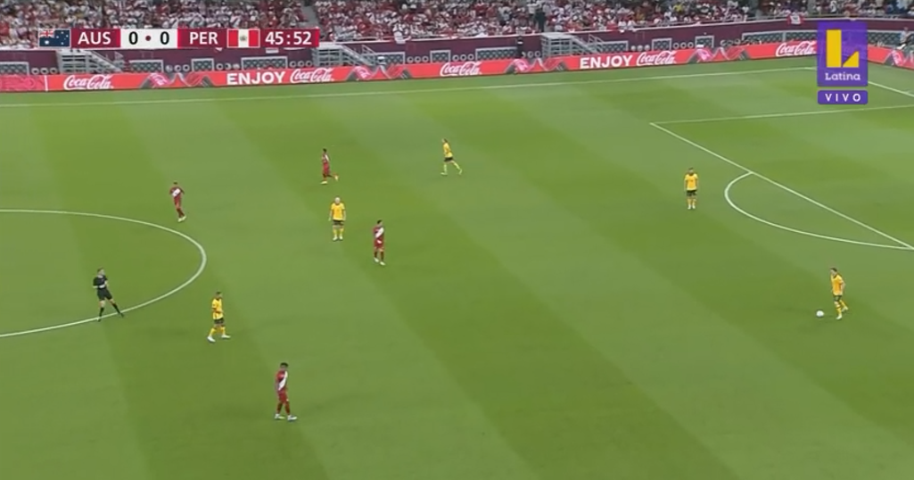 Resumen y golas del perú vs Australia