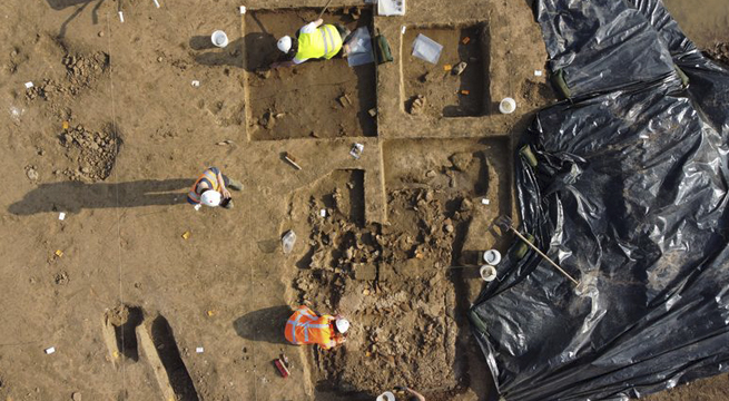 Arqueólogos voluntarios descubren un antiguo templo romano en Países Bajos