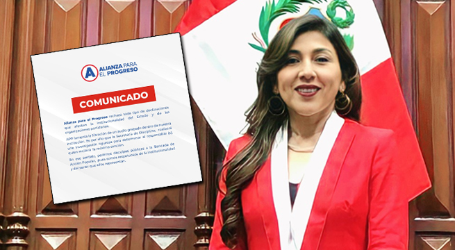 APP sobre audio de Lady Camones: 