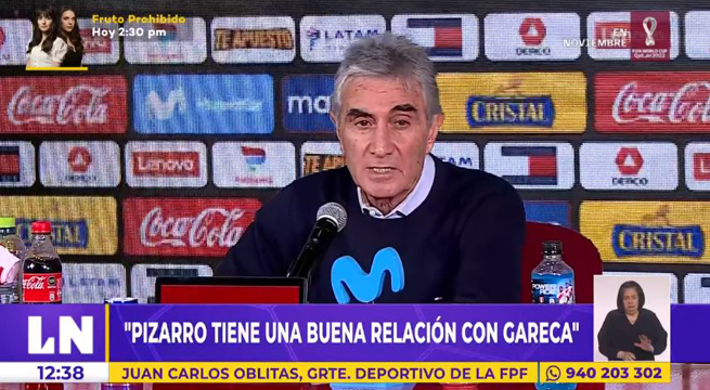 Juan Carlos Oblitas: Claudio quería despedirse del grupo y Ricardo dijo que vaya