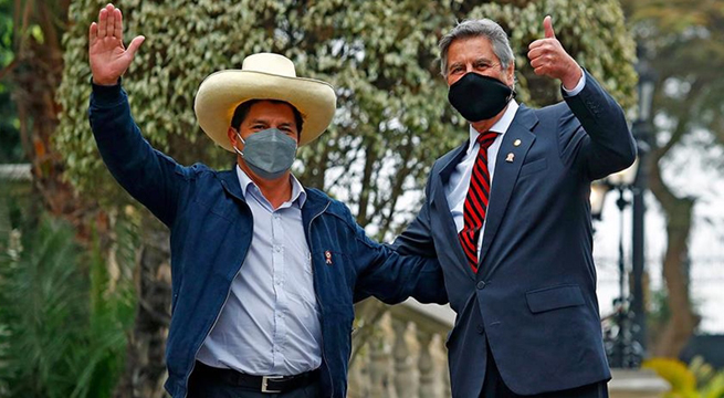 Francisco Sagasti califica de “absurda” la presunción sobre su reunión secreta con Pedro Castillo