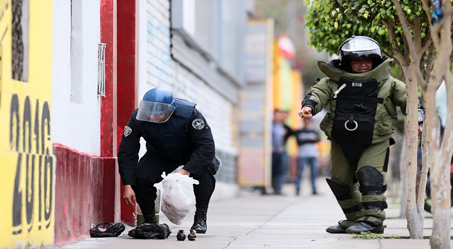 La Libertad: UDEX desactivó 38 artefactos explosivos en la primera mitad de 2022