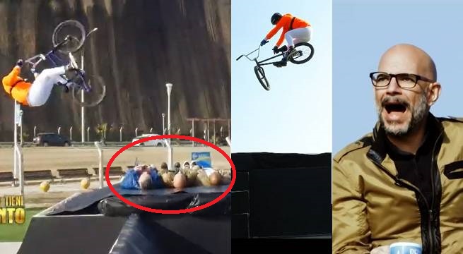 Williams y Danfer “la rompieron” con sus trucos de BMX