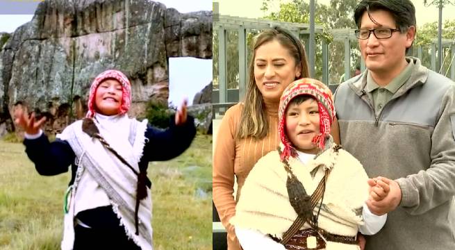 Camilo Zúñiga, el niño declamador del Perú