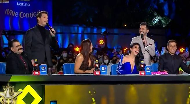Cristian Rivero y Jesús Alzamora se hicieron presentes en la Gran Final de Yo Soy 10 Años