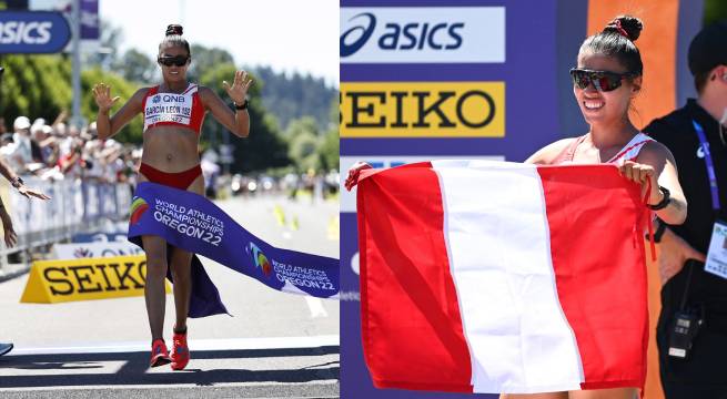 Kimberly García se consagró campeona mundial de marcha atlética