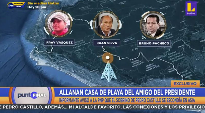Allanan casa de playa del empresario Alejandro Sánchez, amigo del jefe de Estado