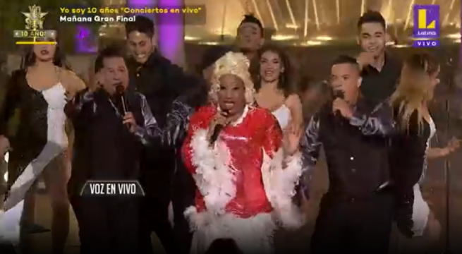 Imitadores del Grupo Niche y Celia Cruz abrieron la gala con “Cali Ají”