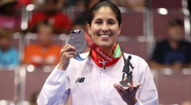 Alexandra Grande se proclamó subcampeona en los Juegos Mundiales 2022