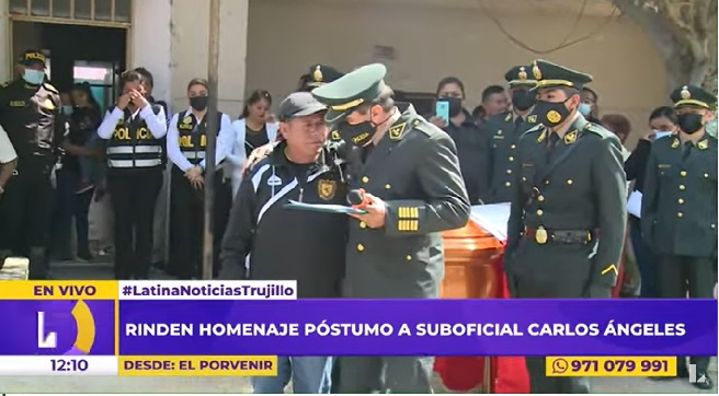 Trujillo: familia de policía asesinado por sicarios pide que 