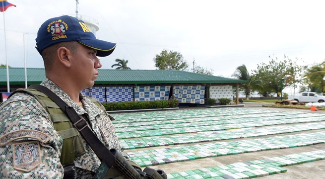 Producción potencial de cocaína en Colombia cayó a 972 toneladas en 2021