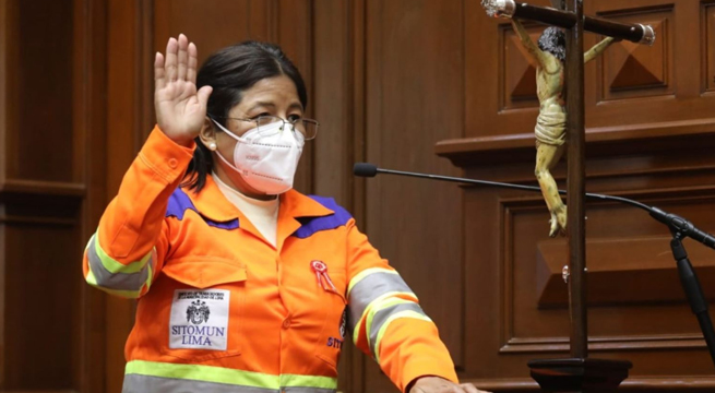 Isabel Cortez será candidata a la presidencia de la Mesa Directiva del Congreso