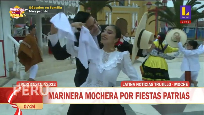 La Libertad: Moche celebra Fiestas Patrias con la marinera y peculiar gastronomía