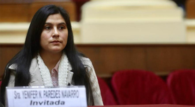 Yenifer Paredes: ordenan excarcelación de cuñada de Pedro Castillo