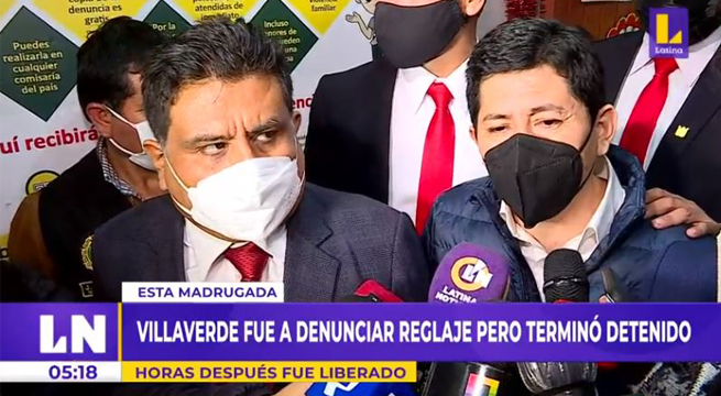 Zamir Villaverde responsabiliza a Pedro Castillo por reglaje en su contra: 