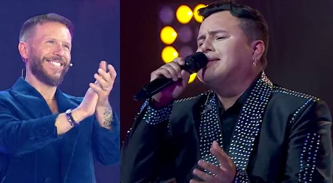 Edu Lecca cantó “Nunca voy a olvidarte” en su segundo concierto en la Gran Final