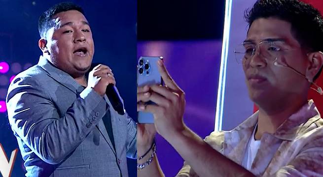Lucho Guanilo brilló al interpretar la canción “Hombre enamorado”
