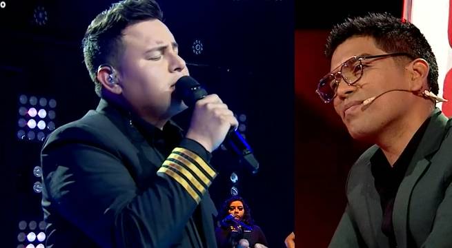 Edu Lecca cantó “Quédate con él” en su concierto de este martes