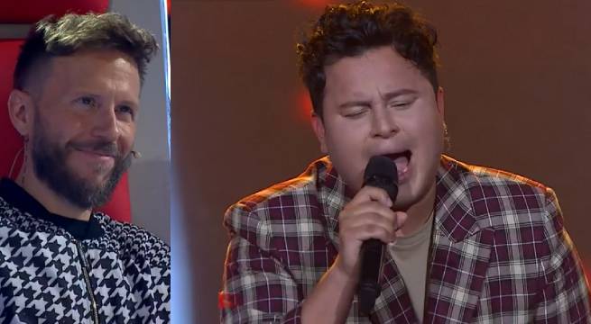 Edu Lecca cantó “Te lo pido por favor” para seguir en carrera