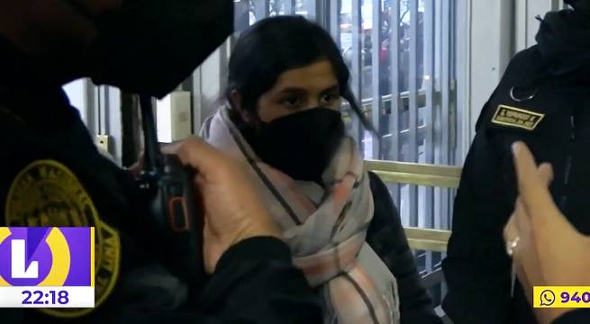 Juez anunciará este domingo si Yenifer Paredes cumplirá prisión preventiva
