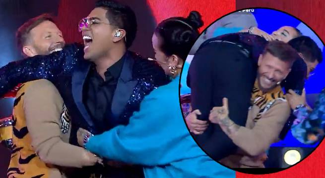 El Grupo 5 armó la fiesta en La Voz Perú