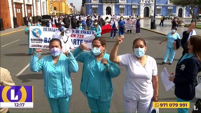La Libertad: renuevan contrato a un grupo de trabajadores CAS-COVID
