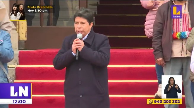 Pedro Castillo se reunió con dirigentes de rondas campesinas en Palacio de Gobierno