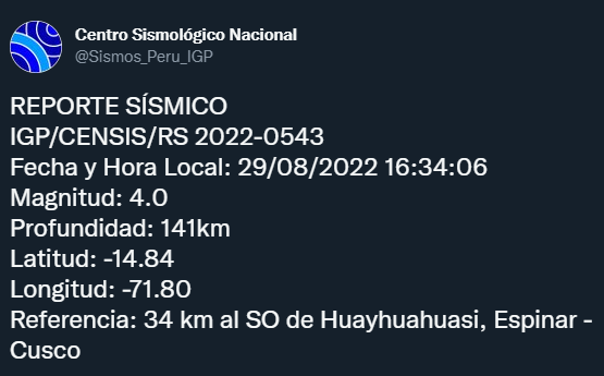 sismo cusco