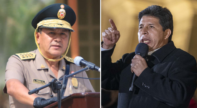 Excomandante de la PNP evalúa denunciar al presidente Pedro Castillo por pase al retiro