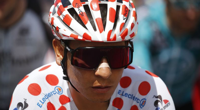 Nairo Quintana, descalificado del Tour de Francia por uso de sustancia prohibida