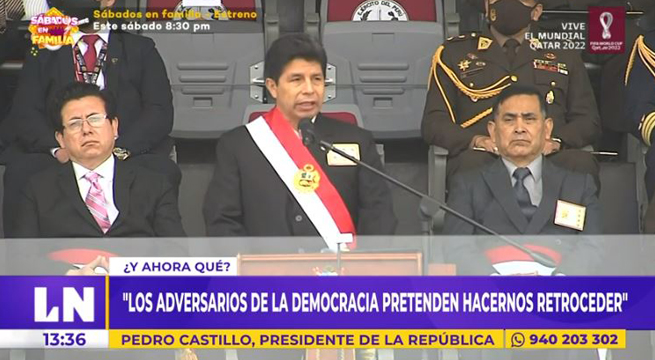 Pedro Castillo cataloga de 