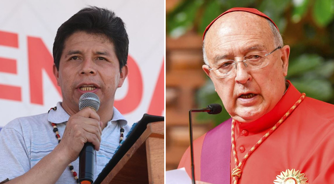 Pedro Castillo a cardenal Pedro Barreto: 