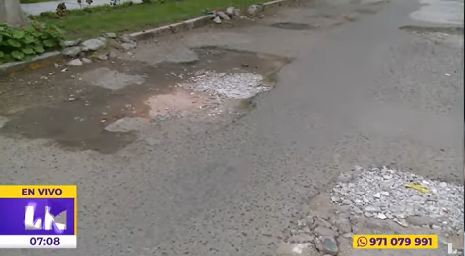 Trujillo: piden rehabilitación de pistas en calles de urbanización Los Jardines