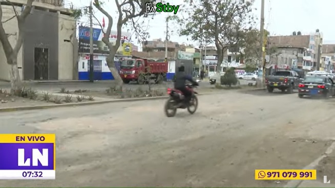 Trujillo: piden rehabilitación de pistas afectadas por el Niño Costero en avenida César Vallejo