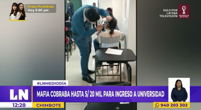 Chimbote: mafia cobraba hasta S/ 20 mil para ingreso a universidad