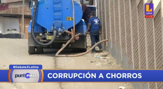 Mafias se apoderan del agua gratuita que estaba destinada a familias vulnerables