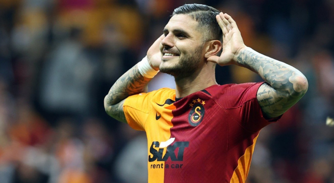 ¡Estreno goleador! Mauro Icardi anotó su primer tanto con Galatasaray