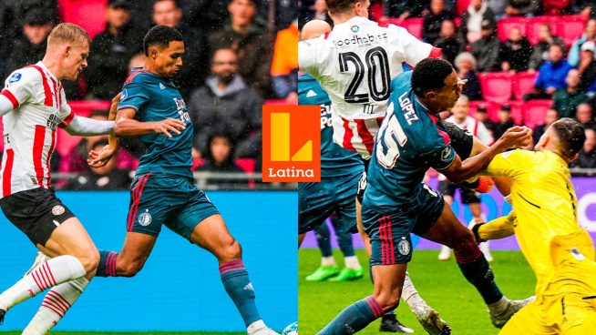 Con Marcos López de titular el Feyenoord cayo por 4-3 ante el PSV-Eindhoven