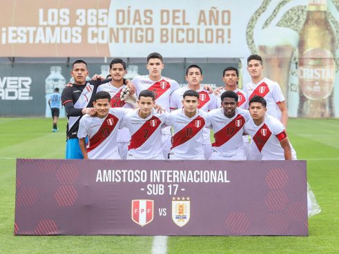 La Selección Peruana Sub-17 ganó 2-1 a Uruguay en un amistoso de preparación para el Sudamericano y Mundial